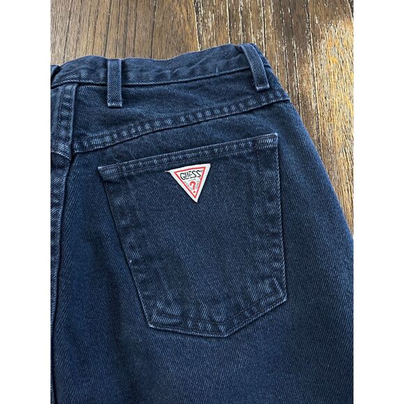 Guess High Rise Zipper Ankle Vintage 90s Jeans Size 30 - Picture 12 of 13